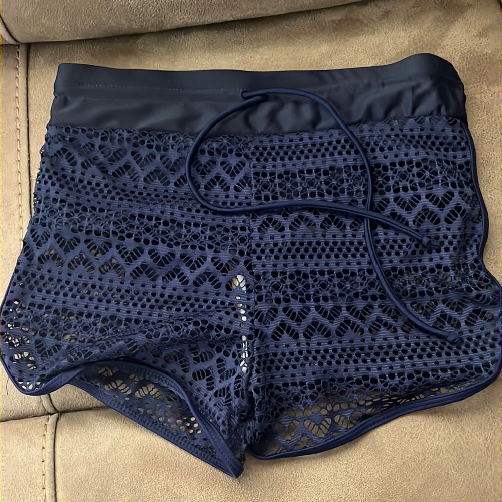 New swim bottom shorts. Lined with bikini
